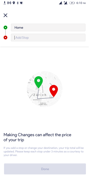 Add stop